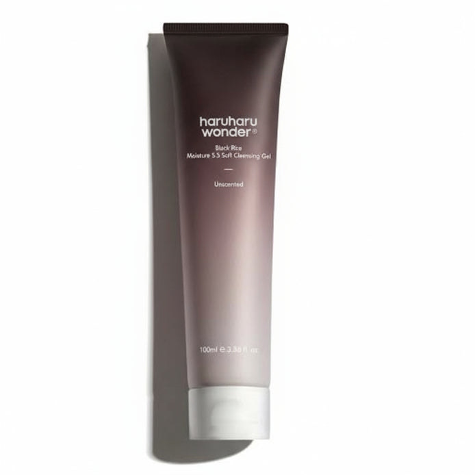 Black Rice Moisture 5.5 Soft Cleansing Gel, Gentle Foaming Daily Cleanser, 3.4 fl.oz