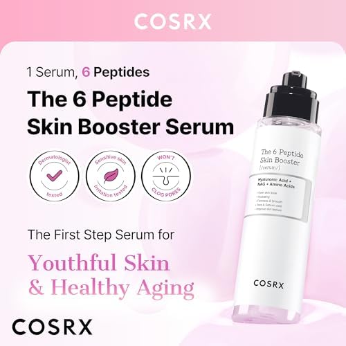 COSRX 6 Peptide Collagen Serum Face Toner For Plump & Even Skin Tone, 150ml