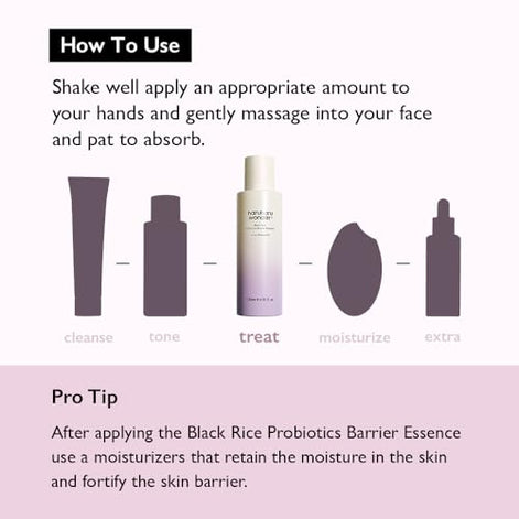 Haruharu Wonder Black Rice Probiotics Barrier Essence 4.05 fl. oz