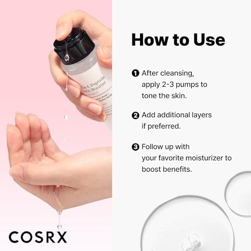 COSRX 6 Peptide Collagen Serum Face Toner For Plump & Even Skin Tone, 150ml