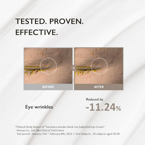 Haruharu Wonder Black Rice Bakuchiol Eye Cream 0.67 fl.oz / 20ml