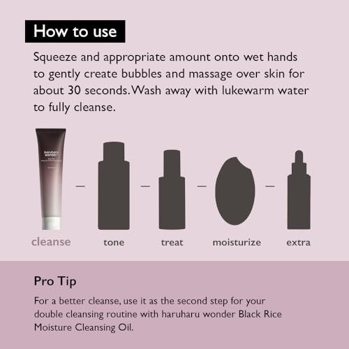 Black Rice Moisture 5.5 Soft Cleansing Gel, Gentle Foaming Daily Cleanser, 3.4 fl.oz