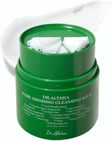 Dr.Althea Pure Grinding Cleansing Balm | Soothing for All Skin Types | Korean Vegan Skin Care, 50ml