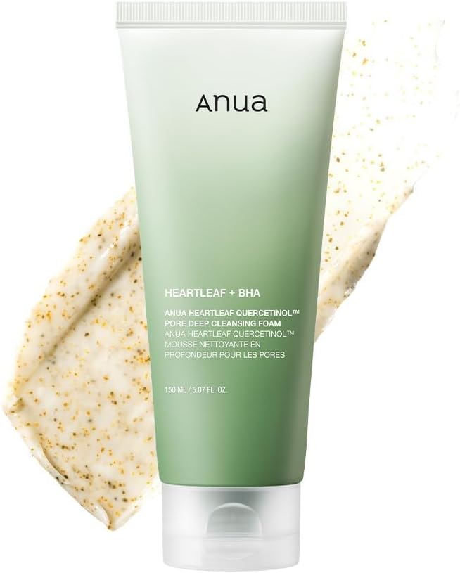 ANUA Heartleaf Quercetinol Pore Deep Cleansing Foam, 150ml/5.07 fl.oz.