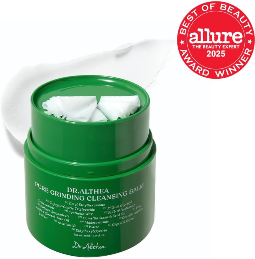 Dr.Althea Pure Grinding Cleansing Balm | Soothing for All Skin Types | Korean Vegan Skin Care, 50ml