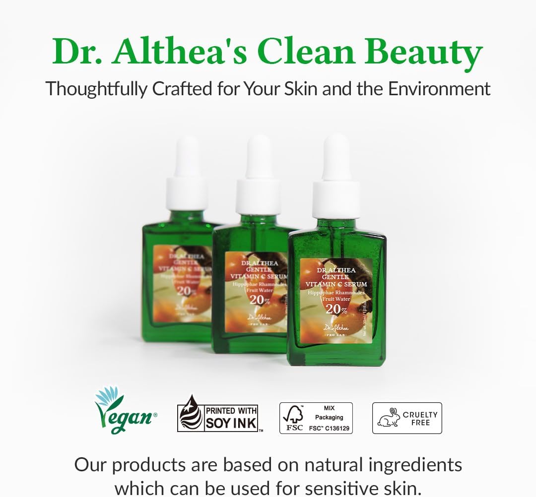 Dr.Althea Gentle Vitamin C Serum | Benefits Skin Tone and Pigmentation for All Skin Types | 30ml