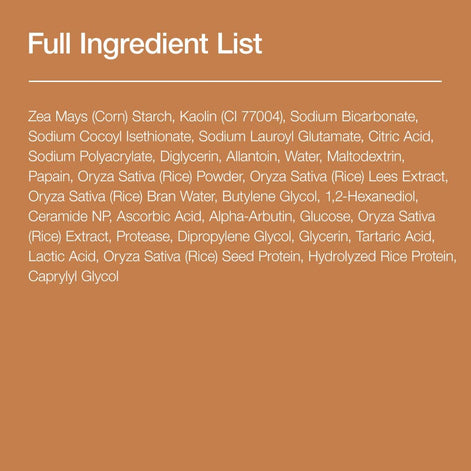 ANUA Rice Enzyme Brightening Cleansing Powder, Fragrance Free, 40g/1.41fl.oz.