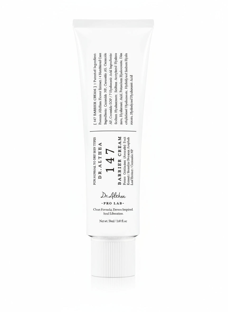 Dr.Althea 147 Barrier Cream | Deep Hydrating with Hyaluronic Acid & Ceramides | 1.7 Fl Oz