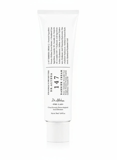 Dr.Althea 147 Barrier Cream | Deep Hydrating with Hyaluronic Acid & Ceramides | 1.7 Fl Oz