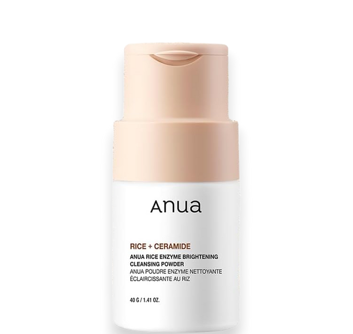 ANUA Rice Enzyme Brightening Cleansing Powder, Fragrance Free, 40g/1.41fl.oz.
