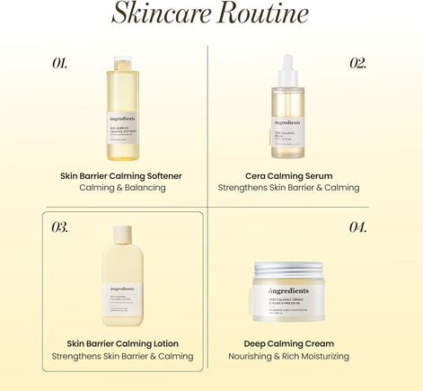 Ongredients Skin Barrier Calming Lotion – Centella Asiatica Moisturizing & Soothing Lotion (220ml)