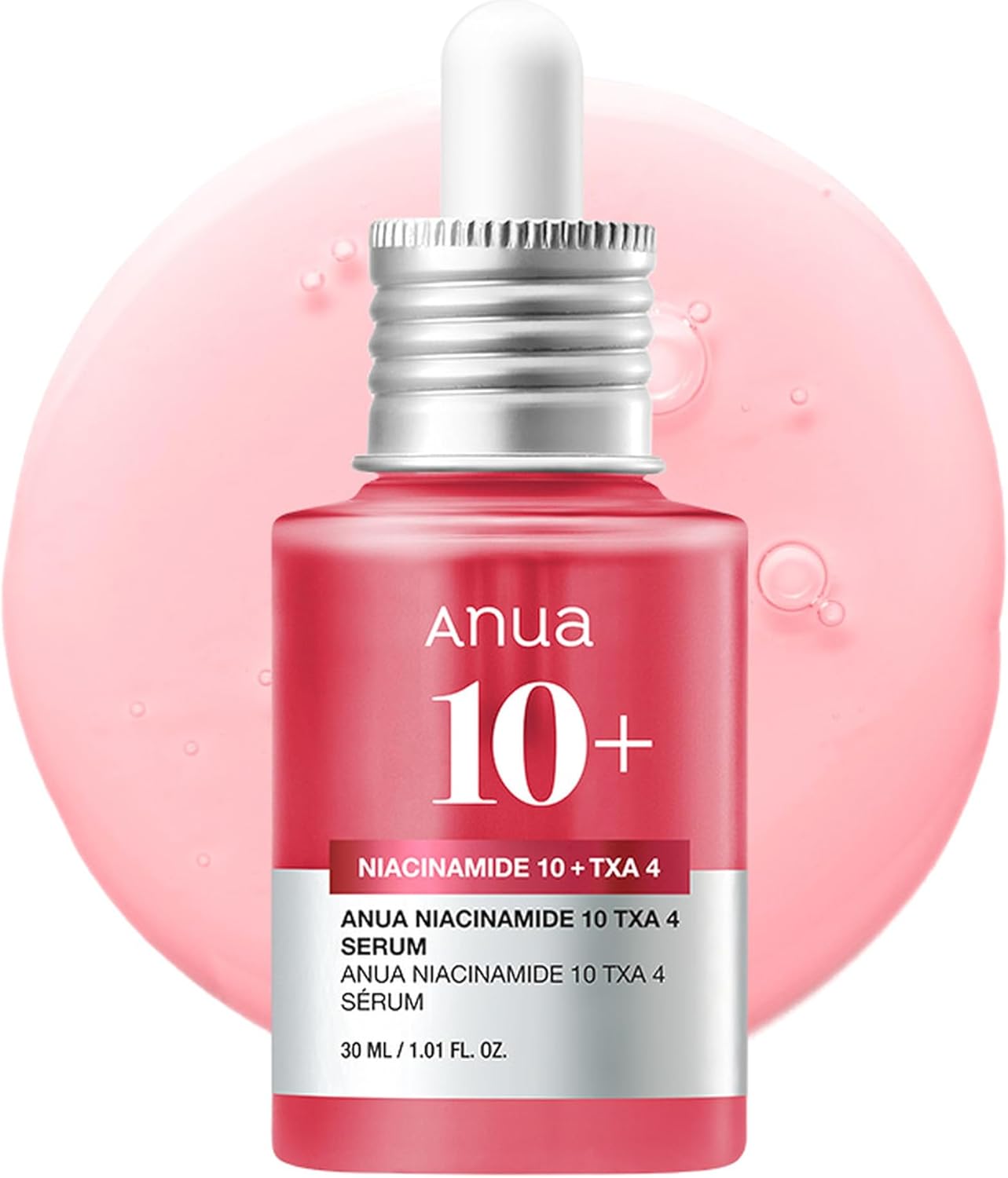 ANUA 10% Niacinamide+ 4% TXA Serum, Fragrance-Free, Dark Spot Serum, 30ml /1.01 fl.oz.
