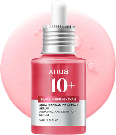 ANUA 10% Niacinamide+ 4% TXA Serum, Fragrance-Free, Dark Spot Serum, 30ml /1.01 fl.oz.