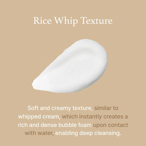 I'm from Rice Whip Facial Cleanser, for Hydrating & Moisturizing (5.07 Fl Oz)