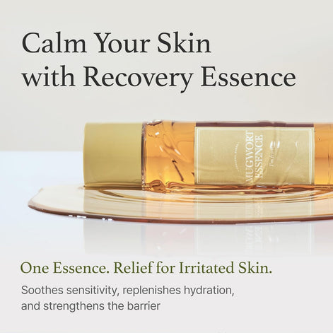 I'm from Mugwort Essence 5.4 Fl Oz | 100% Vegan Mugwort Extract - Soothe Sensitive and Irritated Skin, Redness Relief.
