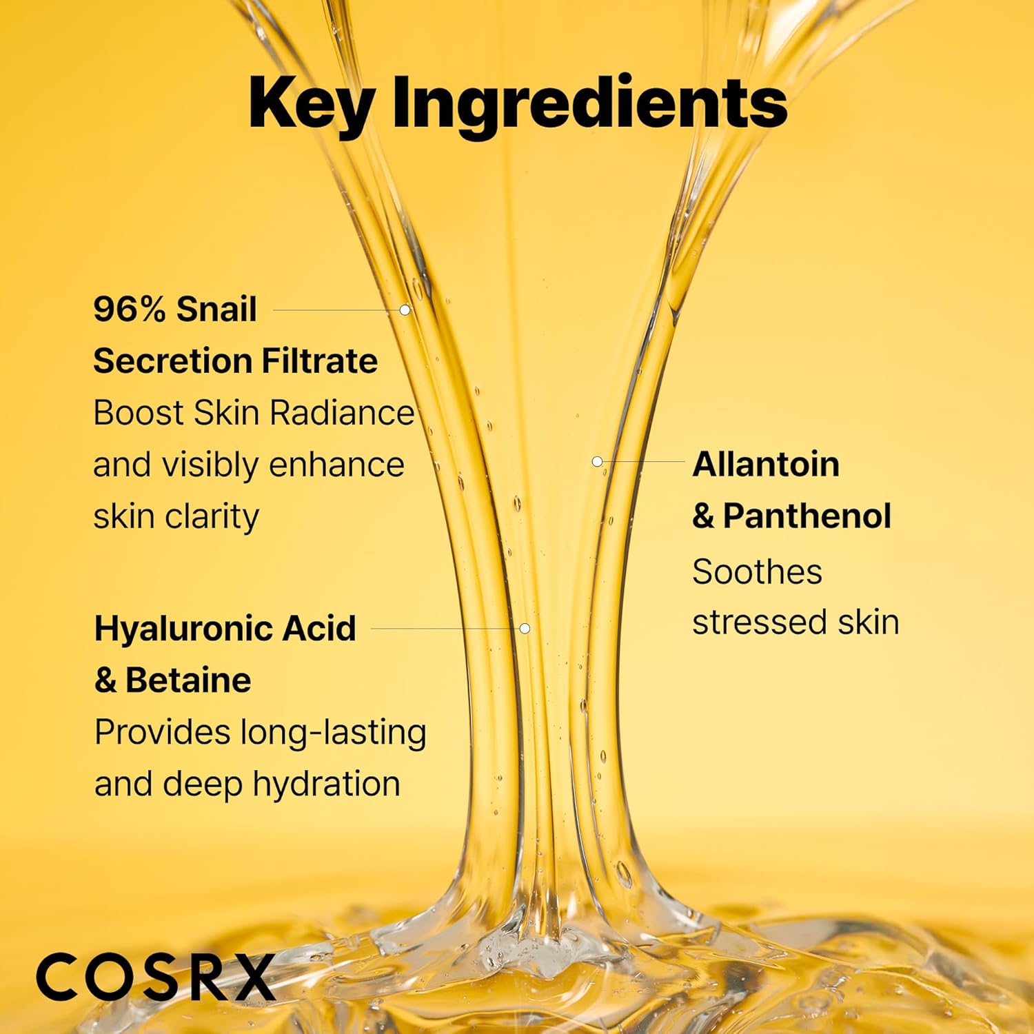 COSRX Advanced Snail 96 Mucin Power Essence 100ml |Cruelty Free, Paraben Free, Alcohol Free