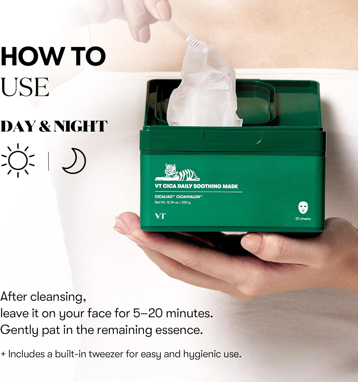 VT COSMETICS CICA Daily Soothing Mask 30 Sheets