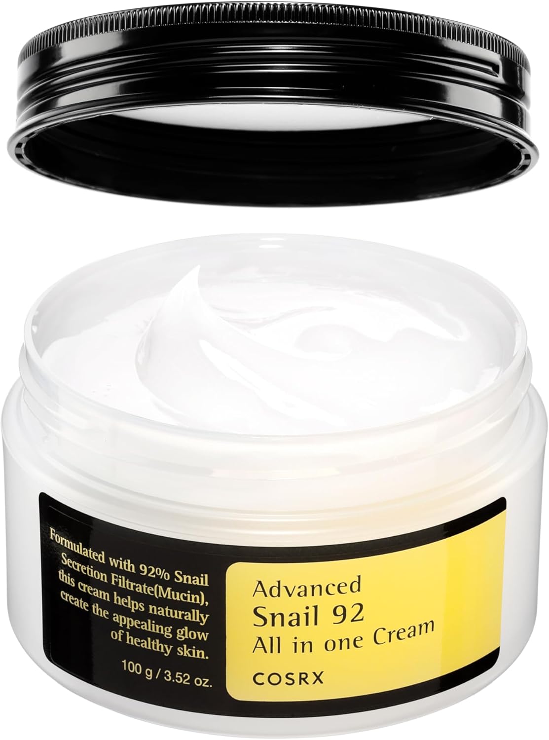 COSRX Advanced Snail 92 All in One Cream, Daily Soothing and Moisturizing Cream, 100g