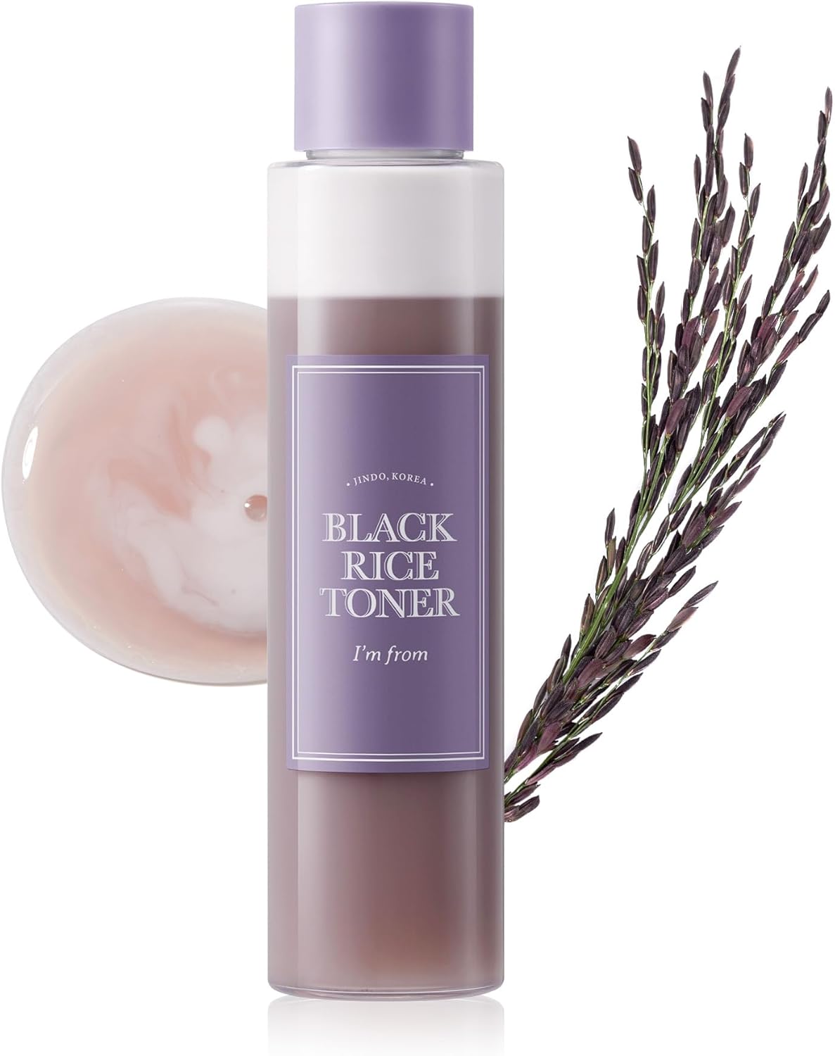 I'm from Black Rice Toner for Oily Skin, 150ml, 5.07 fl.oz