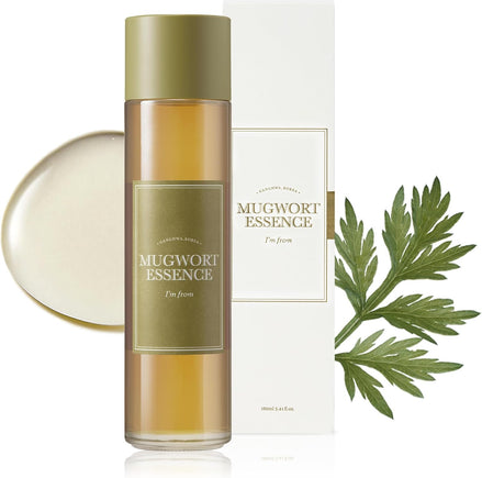 I'm from Mugwort Essence 5.4 Fl Oz | 100% Vegan Mugwort Extract - Soothe Sensitive and Irritated Skin, Redness Relief.