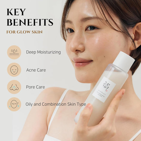 Beauty of Joseon Glow Replenishing Rice Milk Toner Deep Hydration and Oil Control, 150ml