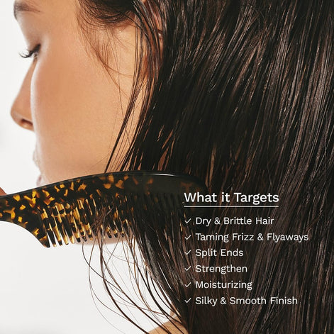 HARUHARU wonder Black Bamboo Frizz-free hair oil, 2.70 fl.oz