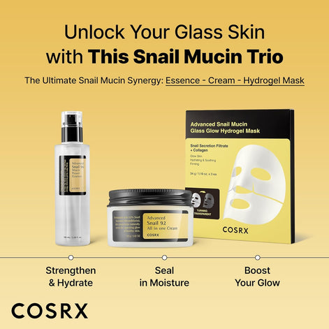 COSRX Advanced Snail 96 Mucin Power Essence 100ml |Cruelty Free, Paraben Free, Alcohol Free