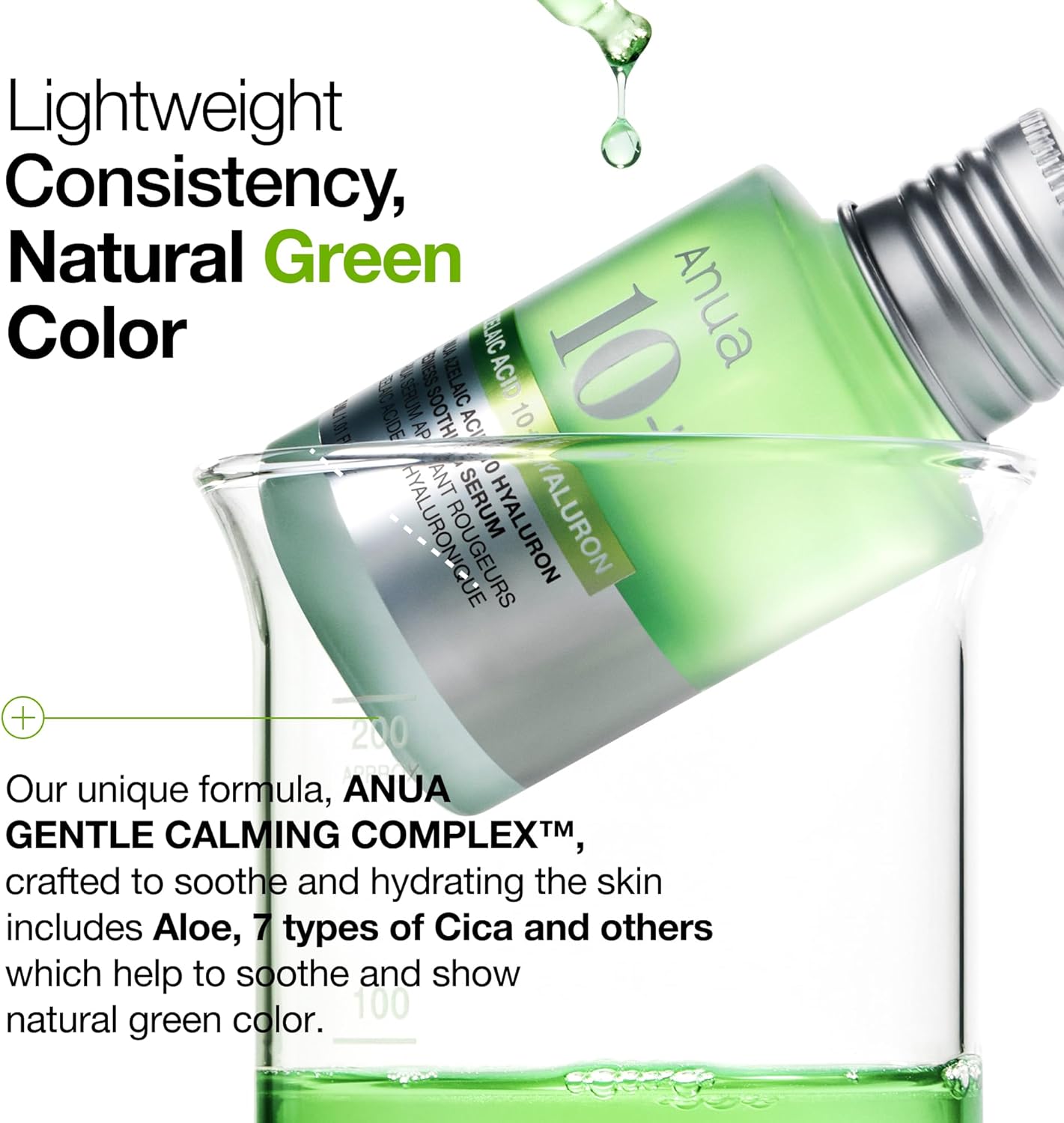 Anua Azelaic Acid 10 Hyaluron Redness Soothing Serum, (30ml/ 1.01 fl oz.)