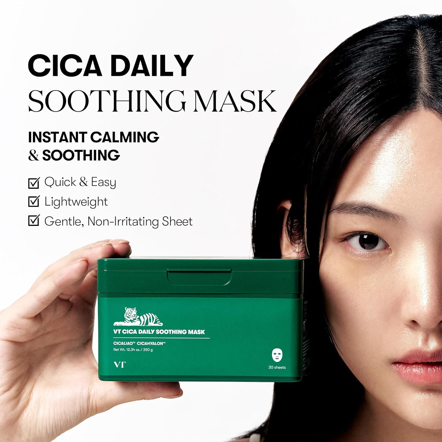 VT COSMETICS CICA Daily Soothing Mask 30 Sheets