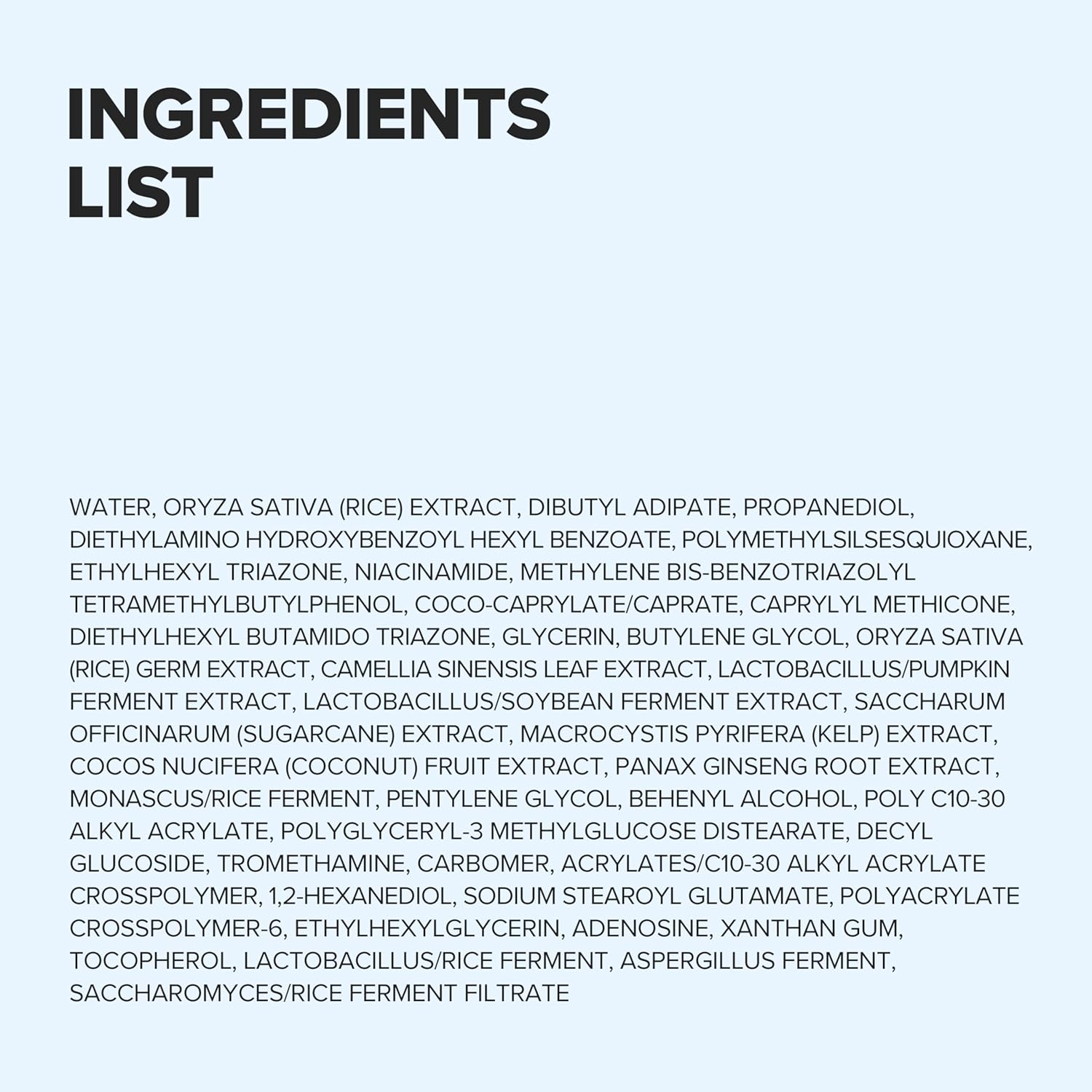 Beauty of Joseon Aqua Fresh Relief Sun : B5 Rice (Spf50 Pa) By